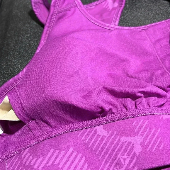 Reebok High Impact Wide racerback,scoop neck,removable pads,full coverage,Logo - Picture 5 of 6
